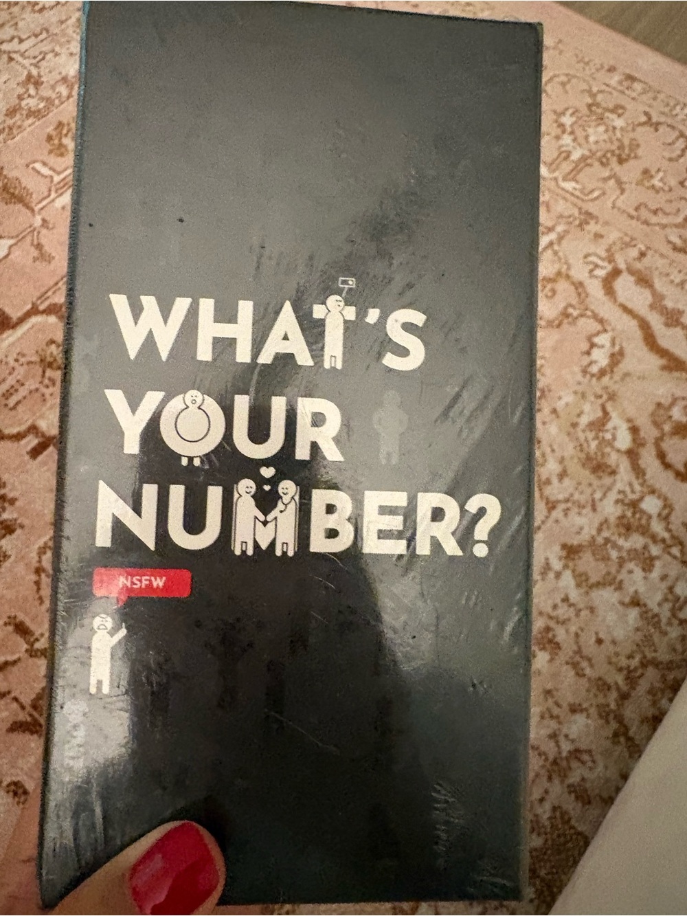 "What's Your Number?" Board card game